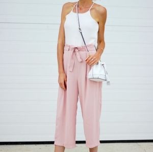 Zara paperbag pants
